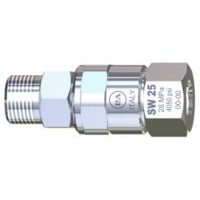 NIPLU ROTATIV DREPT SW25 INOX 3/8