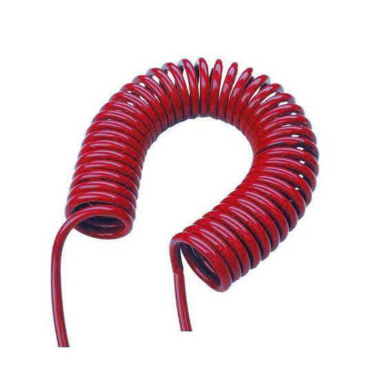 FURTUN SPIRALAT 10m PUE 8*5 cu 1/4FE ROSU