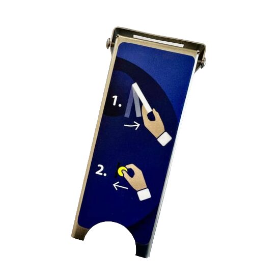 Protecție inox acceptor jetoane