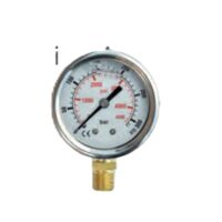 MANOMETRU RADIAL 400 BAR 1/4 D50