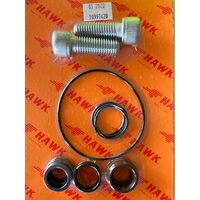 Set simeringuri etanșare piston pompă HAWK serie NHD 16mm HAWK serie 150bar
