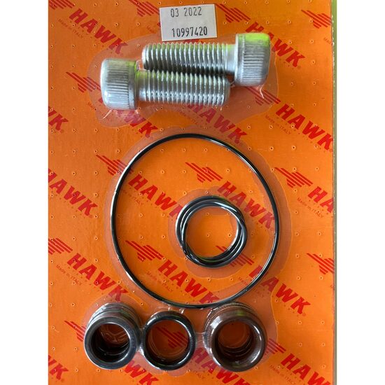 Set simeringuri etanșare piston pompă HAWK serie NHD 16mm HAWK serie 150bar